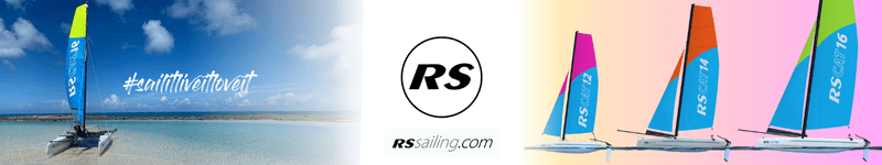 RS CATAMARAN Range Los catamaranes de polietileno de 12, 14 y 16 pies de RS Sailing